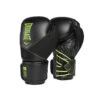 Protex Boxing Gloves - Black/Green -Boxing Apparel Hub 141461 ProtexBoxingGlove Black Green 01