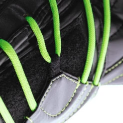 Protex Boxing Gloves - Black/Green -Boxing Apparel Hub 141461 ProtexBoxingGlove Black Green 07