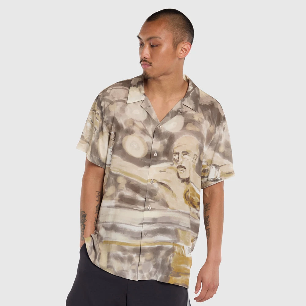 Coney Island Watercolour Camp Shirt 3 Coney Island Watercolour Camp Shirt