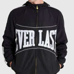 Nylon Track Jacket - Black -Boxing Apparel Hub DWEMB046A DWBLK 03