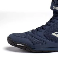 Elite2 Pro Hi-Top Boxing Boots -Boxing Apparel Hub DWEME062A Elite2 Shoes Navy 6