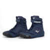Elite2 Pro Hi-Top Boxing Boots -Boxing Apparel Hub DWEME062A EliteS2 hoes Navy 1