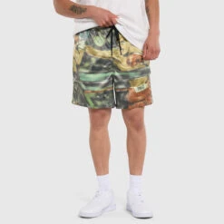 Coney Island Watercolour Nylon Shorts