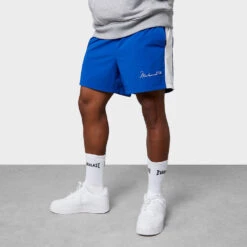 Muhammad Ali Woven Shorts - Blue