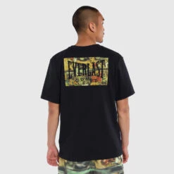 Coney Island Watercolour Short Sleeve Graphic Tee - Black -Boxing Apparel Hub DWEMT650A DWBLK 06