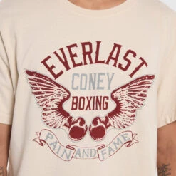 Coney Island Fame Short Sleeve Tee - Cream -Boxing Apparel Hub DWEMT653A DWCRM023 03
