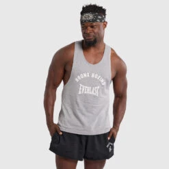 Lifters Stringer Tank - College Marle -Boxing Apparel Hub DWEMT660A GREY 07