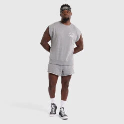 Boxing Apparel Hub -Boxing Apparel Hub DWEMT662A GREY 02