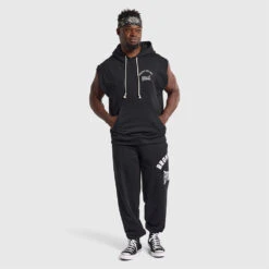 Lifters Muscle Hoodie -Boxing Apparel Hub DWEMT663A BLACK 07