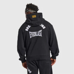 Lifters Zip Through Hoodie - Black -Boxing Apparel Hub DWEMT664A BLACK 03