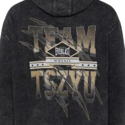Tim Tszyu Vintage Hoodie -Boxing Apparel Hub DWEMT671A DWBLK 2