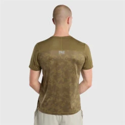 Training Set-In Sleeve Tee Olive -Boxing Apparel Hub DWEMT680A DWOLI 06
