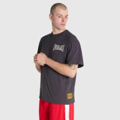 Greatness Crew Tee - Vintage Black -Boxing Apparel Hub DWEMT682A DWBLK 03