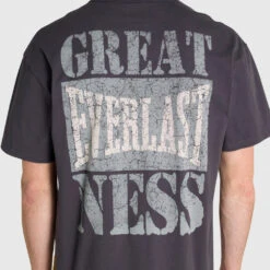 Greatness Crew Tee - Vintage Black -Boxing Apparel Hub DWEMT682A DWBLK 07