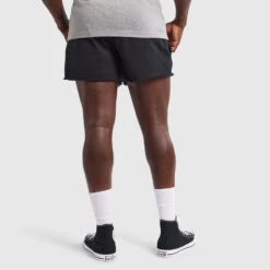 Lifters Terry Shorts - Black -Boxing Apparel Hub DWEMZ277A BLACK 06