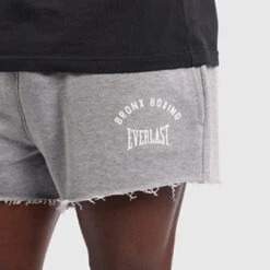 Lifters Terry Shorts - College Marle -Boxing Apparel Hub DWEMZ277A GREY 03