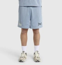 Field Mesh Shorts Vintage Sky -Boxing Apparel Hub DWEMZ280A DWBLU 1