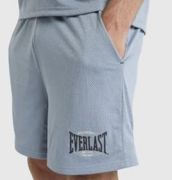 Field Mesh Shorts Vintage Sky -Boxing Apparel Hub DWEMZ280A DWBLU 4