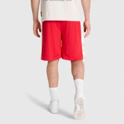 Greatness Mesh Boxing Shorts - Court Red -Boxing Apparel Hub DWEMZ282A DWRED 06