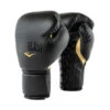 Mx2 Training Gloves 12oz Laces - Black/Gold -Boxing Apparel Hub DWEQ141359 60 61 MX2TrainingGloveLace Black 1