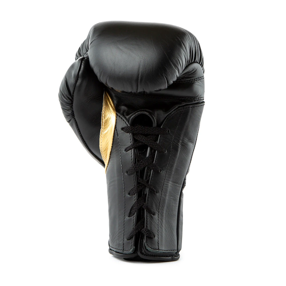 Mx2 Training Gloves 12oz Laces - Black/Gold 5 Mx2 Training Gloves 12oz Laces - Black/Gold - Image 3