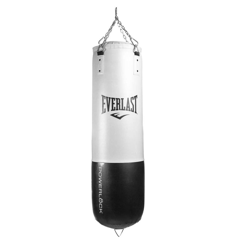 Pro Powerlock 4ft Heavy Bag - White/Black 3 Pro Powerlock 4ft Heavy Bag - White/Black