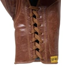 1910 Pro Boxing Gloves Laces -Boxing Apparel Hub DWEQ141476 DWBRN 6