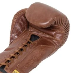 1910 Pro Boxing Gloves Laces -Boxing Apparel Hub DWEQ141476 DWBRN 7