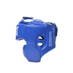 Amateur Cheek Covered Competition Headgear Blue 13 Amateur Cheek Covered Competition Headgear Blue -Boxing Apparel Hub DWEQ141500 DWBLU 3